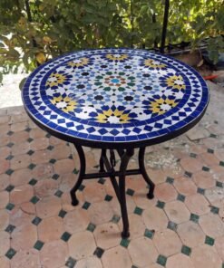 CUSTOMIZABLE Mosaic Table - Crafts Mosaic Table - Mosaic Table Art - Mid Century Mosaic Table