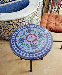 CUSTOMIZABLE Mosaic Table - Crafts Mosaic Table - Mosaic Table Art - Mid Century Mosaic Table
