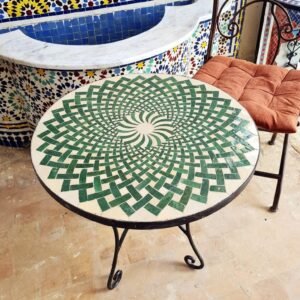 CUSTOMIZABLE Mosaic Table - Crafts Mosaic Table - Mosaic Table Art - Mid Century Mosaic Table