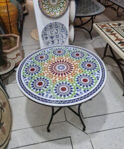 CUSTOMIZABLE Mosaic Table - Crafts Mosaic Table - Mosaic Table Art - Mid Century Mosaic Table