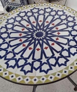 Moroccan Handmade Mosaic Rustic Coffee Table For Outdoor and Indoor