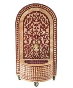 Moroccan Mosaic Fountain, indoor and outdoor fountain, Fountain for garden art, fountain