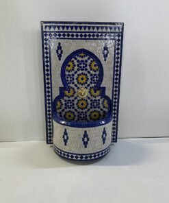 Handmade Mosaic Fountain Outdoor & Indoor - Mosaic Fountain Art - Moroccan Fountain - Water Fountain Outdoor