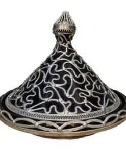 handmade and hand-painted Moroccan tagine dish