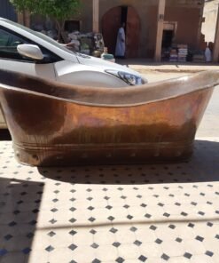 Handcrafted Copper BathTub, Copper Slipper Bath, Luxury Copper Baths , Handmade Copper Bathtub , 100% Copper Handmade Bathtub
