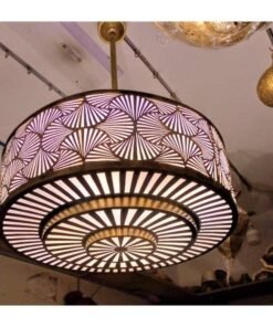 Shell Chandelier, Moroccan Lighting, Designer lamp, Moroccan Chandelier, Pendant lamp, Art deco light, Moroccan pendant lamp, Moroccan gift,