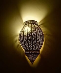 17,7 " Original Wall Sconce, Moroccan Lamp, Wall Lamp, Wall decor, Boho Lighting, wall Light, Art Deco Light, art deco decor, design lamp