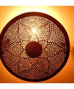 Moroccan Wall Lamp - Designer Wall Lamp - Brass Light Fixture - Home Decor - Art Deco Decor - Ceiling Light Diffuser
