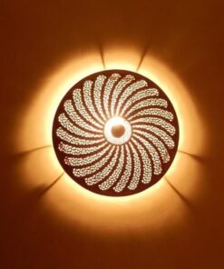 19,6 inches Flower Wall Light Moroccan Art Deco Lighting Wall Lamp Shapes Pattern