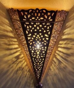 Floral Design Wall Light - Handmade Art Deco lighting - Moroccan Lighting - Flower draw light - Wall Decor - Sconce -