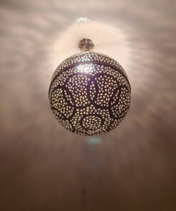 Moroccan pendant light, chandelier, ceiling lamp, 5 colors available, Moroccan lighting, hanging lantern,