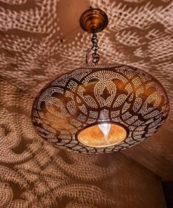 Moroccan Chandelier, Pendant light, Ceiling light, Art Deco lamp, 2 Sizes Available, Beautiful Design Moroccan Lamp, Chill Lighting