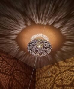 Moroccan Chandelier, pendant light, Moroccan design, handmade chandelier lighting, designer lamp, 5 colors available