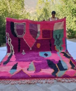 KANDIL | Boujaad Rug 10'9x8'2 Ft | 3,31x2,51 M | 100% wool handmade in Morocco