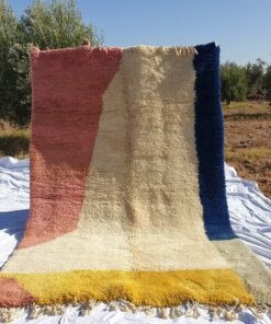 KHAWAR (Super Soft Super Thick) | 10x6'6 Ft | 3,08x2,00 m | Moroccan Beni Mrirt Rug | 100% wool handmade