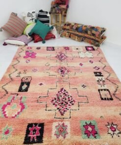 LADAWYA | 9'7x6'6 Ft | 295x202 cm | Moroccan Vintage style Rug | 100% wool handmade