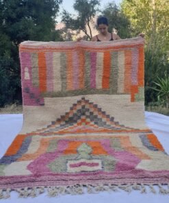 MIRADA | 9'5x6'3 Ft | 3x2 m | Moroccan Colorful Rug | 100% wool handmade