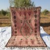 MOROCCAN BOUJAAD RUG | Moroccan Berber Rug | Colorful Rug Moroccan Carpet | Authentic Handmade Berber Bedroom Rugs | 10x6'6 Ft | 3x2 m
