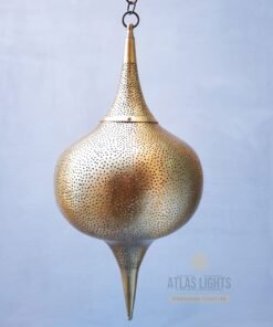 Moroccan Pendant Light Brass Antique Vintage, Moroccan lamp Copper