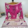 NADEA | 8'6x5'9 Ft | 2,63x1,80 m | Moroccan Colorful Rug | 100% wool handmade