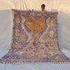 NISSA | 9'8x6'7 Ft | 3x2 m | Moroccan Colorful Rug | 100% wool handmade