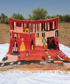 RAWNA| Boujaad Rug 13'2x9'5 Ft | 4x3 m | 100% wool handmade in Morocco