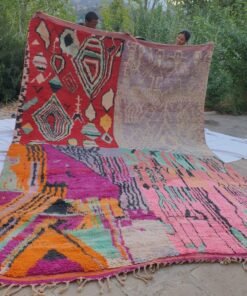 RBIAA | Boujaad Rug 13'6x9'4 Ft | 4x3 M | 100% wool handmade in Morocco