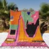 SIMARO | 7x9'5 Ft | 290x214 cm | Moroccan Colorful Rug | 100% wool handmade