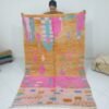 TOHFA | 7'8x4'8 Ft | 2,38x1,47 m | Moroccan Colorful Rug | 100% wool handmade